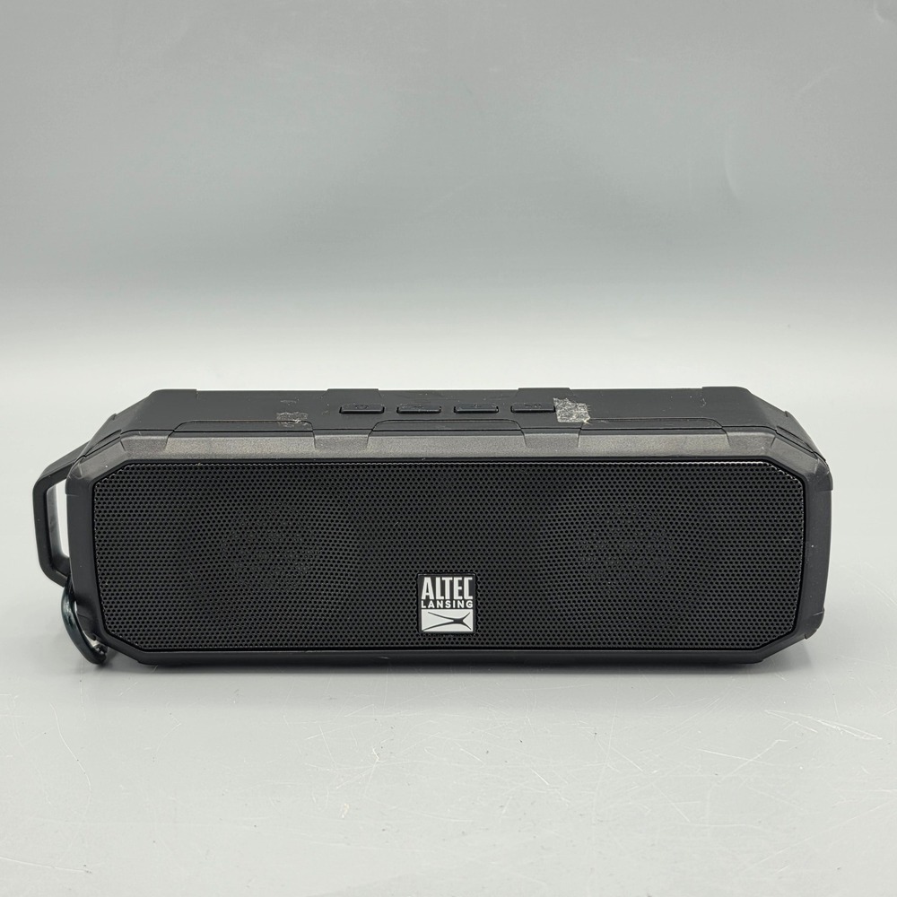 Altec Lansing Fury Bluetooth Speaker Black IMW340N-BLK Rugged Portable Audio